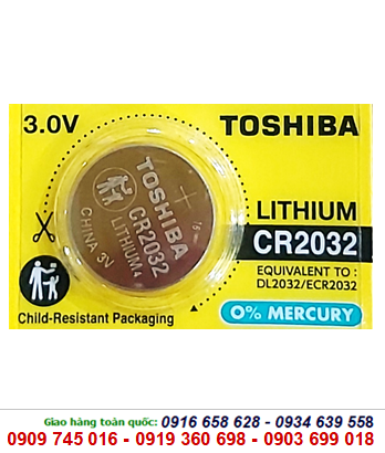Toshiba CR2032; Pin 3v lithium Toshiba CR2032 chính hãng